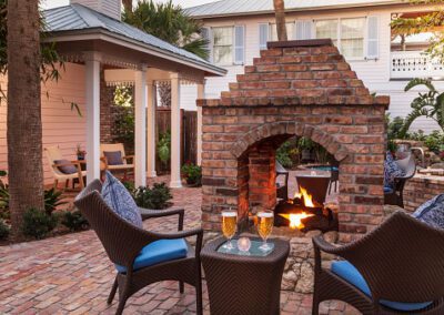 Outdoor Fireplace Patio